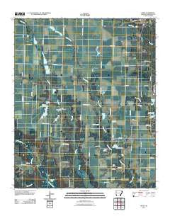 Ethel Arkansas Historical topographic map, 1:24000 scale, 7.5 X 7.5 Minute, Year 2011