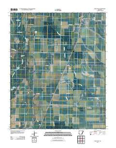 Fair Oaks Arkansas Historical topographic map, 1:24000 scale, 7.5 X 7.5 Minute, Year 2011
