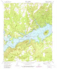 Fairfield Bay Arkansas Historical topographic map, 1:24000 scale, 7.5 X 7.5 Minute, Year 1973