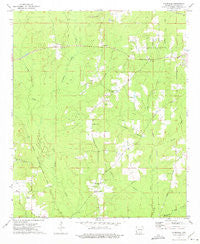 Farmville Arkansas Historical topographic map, 1:24000 scale, 7.5 X 7.5 Minute, Year 1973