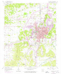 Fayetteville Arkansas Historical topographic map, 1:24000 scale, 7.5 X 7.5 Minute, Year 1958