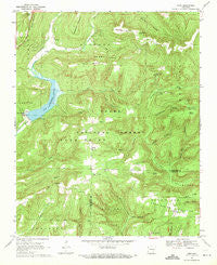 Fern Arkansas Historical topographic map, 1:24000 scale, 7.5 X 7.5 Minute, Year 1969
