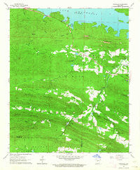 Ferndale Arkansas Historical topographic map, 1:24000 scale, 7.5 X 7.5 Minute, Year 1963