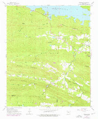 Ferndale Arkansas Historical topographic map, 1:24000 scale, 7.5 X 7.5 Minute, Year 1963