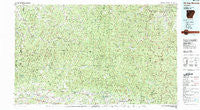 Fly Gap Mountain Arkansas Historical topographic map, 1:100000 scale, 30 X 60 Minute, Year 1983