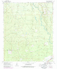 Fordyce NE Arkansas Historical topographic map, 1:24000 scale, 7.5 X 7.5 Minute, Year 1970