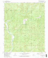 Fort Douglas Arkansas Historical topographic map, 1:24000 scale, 7.5 X 7.5 Minute, Year 1980