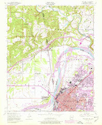 Fort Smith Arkansas Historical topographic map, 1:24000 scale, 7.5 X 7.5 Minute, Year 1947