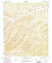 Fountain Lake Arkansas Historical topographic map, 1:24000 scale, 7.5 X 7.5 Minute, Year 1972