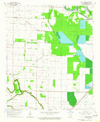 Gethsemane Arkansas Historical topographic map, 1:24000 scale, 7.5 X 7.5 Minute, Year 1964