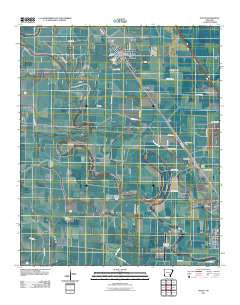 Gould Arkansas Historical topographic map, 1:24000 scale, 7.5 X 7.5 Minute, Year 2011