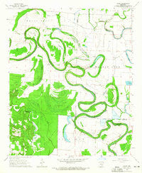 Gourd Arkansas Historical topographic map, 1:24000 scale, 7.5 X 7.5 Minute, Year 1964