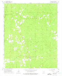 Grapevine Arkansas Historical topographic map, 1:24000 scale, 7.5 X 7.5 Minute, Year 1964