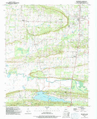 Greenbrier Arkansas Historical topographic map, 1:24000 scale, 7.5 X 7.5 Minute, Year 1994