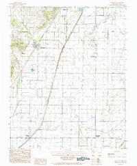 Greenway Arkansas Historical topographic map, 1:24000 scale, 7.5 X 7.5 Minute, Year 1984