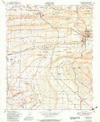 Greenwood Arkansas Historical topographic map, 1:24000 scale, 7.5 X 7.5 Minute, Year 1951