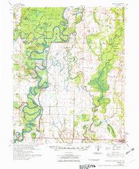 Gregory Arkansas Historical topographic map, 1:62500 scale, 15 X 15 Minute, Year 1972