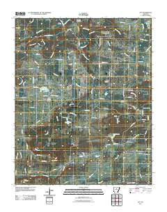Guy Arkansas Historical topographic map, 1:24000 scale, 7.5 X 7.5 Minute, Year 2011