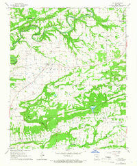 Guy Arkansas Historical topographic map, 1:24000 scale, 7.5 X 7.5 Minute, Year 1961