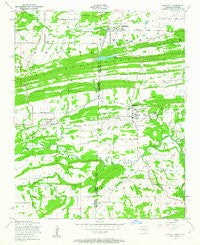 Hackett Arkansas Historical topographic map, 1:24000 scale, 7.5 X 7.5 Minute, Year 1948