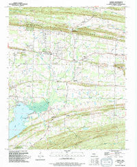 Hamlet Arkansas Historical topographic map, 1:24000 scale, 7.5 X 7.5 Minute, Year 1994