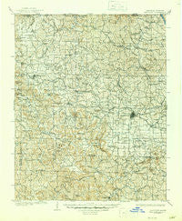 Harrison Arkansas Historical topographic map, 1:125000 scale, 30 X 30 Minute, Year 1905