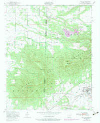 Hartford Arkansas Historical topographic map, 1:24000 scale, 7.5 X 7.5 Minute, Year 1947