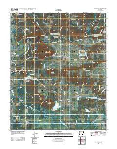 Hattieville Arkansas Historical topographic map, 1:24000 scale, 7.5 X 7.5 Minute, Year 2011