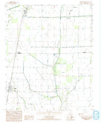 Hickory Ridge Arkansas Historical topographic map, 1:24000 scale, 7.5 X 7.5 Minute, Year 1992