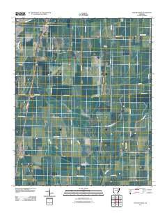 Hickory Ridge Arkansas Historical topographic map, 1:24000 scale, 7.5 X 7.5 Minute, Year 2011