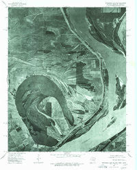 Horseshoe Lake NE Arkansas Historical topographic map, 1:24000 scale, 7.5 X 7.5 Minute, Year 1975