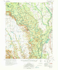 Indian Bay Arkansas Historical topographic map, 1:62500 scale, 15 X 15 Minute, Year 1970