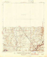 Ingalls Arkansas Historical topographic map, 1:62500 scale, 15 X 15 Minute, Year 1937