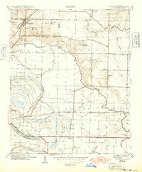 Jacksonville Arkansas Historical topographic map, 1:31680 scale, 7.5 X 7.5 Minute, Year 1943