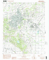 Jonesboro Arkansas Historical topographic map, 1:24000 scale, 7.5 X 7.5 Minute, Year 1983