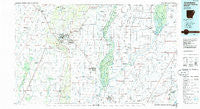Jonesboro Arkansas Historical topographic map, 1:100000 scale, 30 X 60 Minute, Year 1986