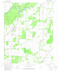 Knobel Arkansas Historical topographic map, 1:24000 scale, 7.5 X 7.5 Minute, Year 1964
