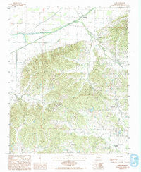 Lafe Arkansas Historical topographic map, 1:24000 scale, 7.5 X 7.5 Minute, Year 1984