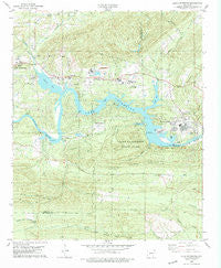 Lake Catherine Arkansas Historical topographic map, 1:24000 scale, 7.5 X 7.5 Minute, Year 1978