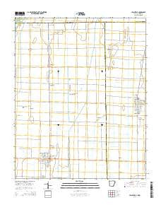 Leachville Arkansas Current topographic map, 1:24000 scale, 7.5 X 7.5 Minute, Year 2014