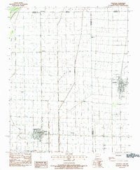 Leachville Arkansas Historical topographic map, 1:24000 scale, 7.5 X 7.5 Minute, Year 1983