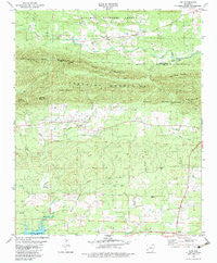 Lodi Arkansas Historical topographic map, 1:24000 scale, 7.5 X 7.5 Minute, Year 1979