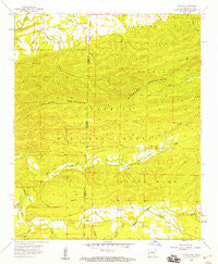 Loving Oklahoma Historical topographic map, 1:24000 scale, 7.5 X 7.5 Minute, Year 1958