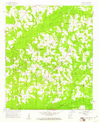 Macedonia Arkansas Historical topographic map, 1:24000 scale, 7.5 X 7.5 Minute, Year 1960