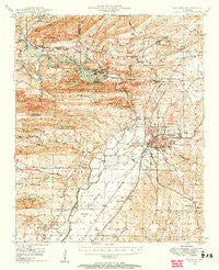 Malvern Arkansas Historical topographic map, 1:62500 scale, 15 X 15 Minute, Year 1948