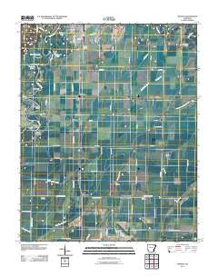 Manson Arkansas Historical topographic map, 1:24000 scale, 7.5 X 7.5 Minute, Year 2011