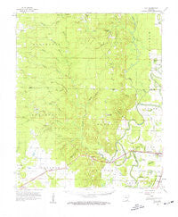 Mist Arkansas Historical topographic map, 1:62500 scale, 15 X 15 Minute, Year 1960