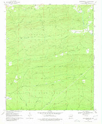 Murfreesboro NE Arkansas Historical topographic map, 1:24000 scale, 7.5 X 7.5 Minute, Year 1970