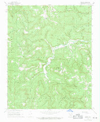 Murray Arkansas Historical topographic map, 1:24000 scale, 7.5 X 7.5 Minute, Year 1968