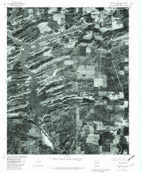 Narrows Dam Arkansas Historical topographic map, 1:24000 scale, 7.5 X 7.5 Minute, Year 1980